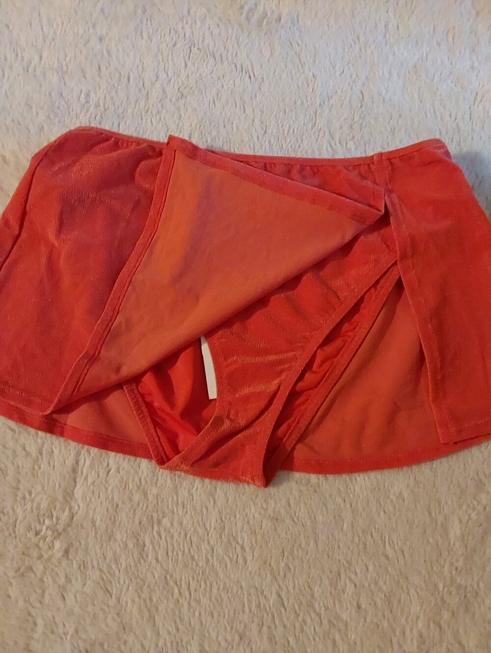 🌺 NWT Sanctuary Orange Swim Skirt with Attached Brief